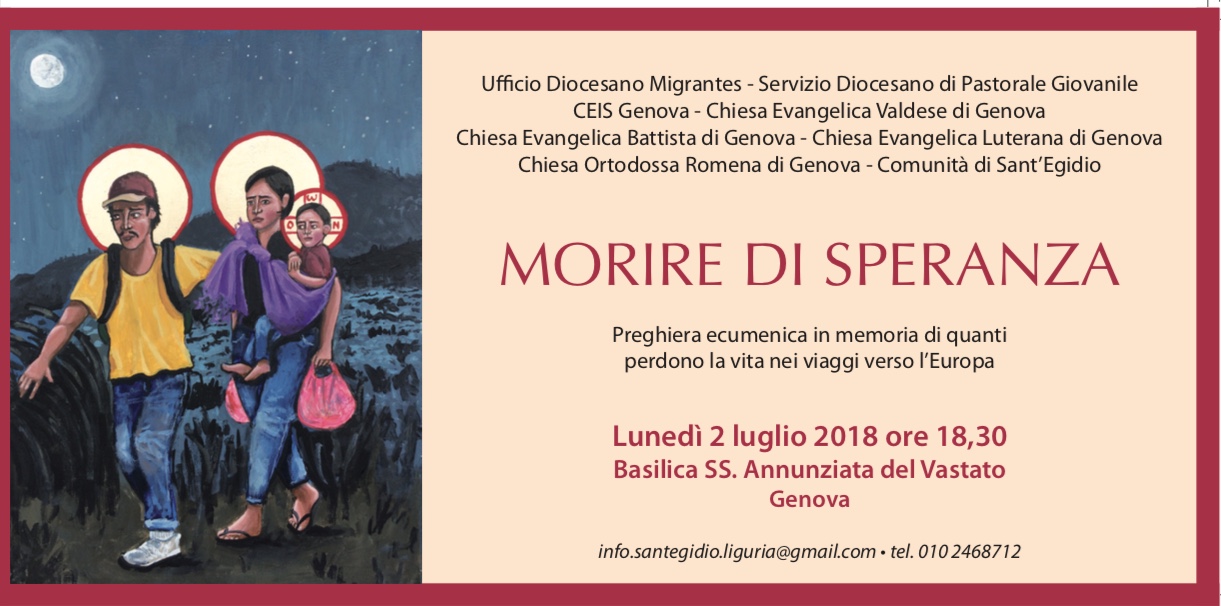 A Genova cristiani e musulmani pregano per i migranti