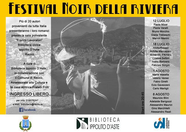 Arriva il Festival Noir della Riviera