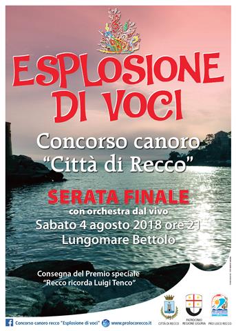 Esplosione di Voci a Recco
