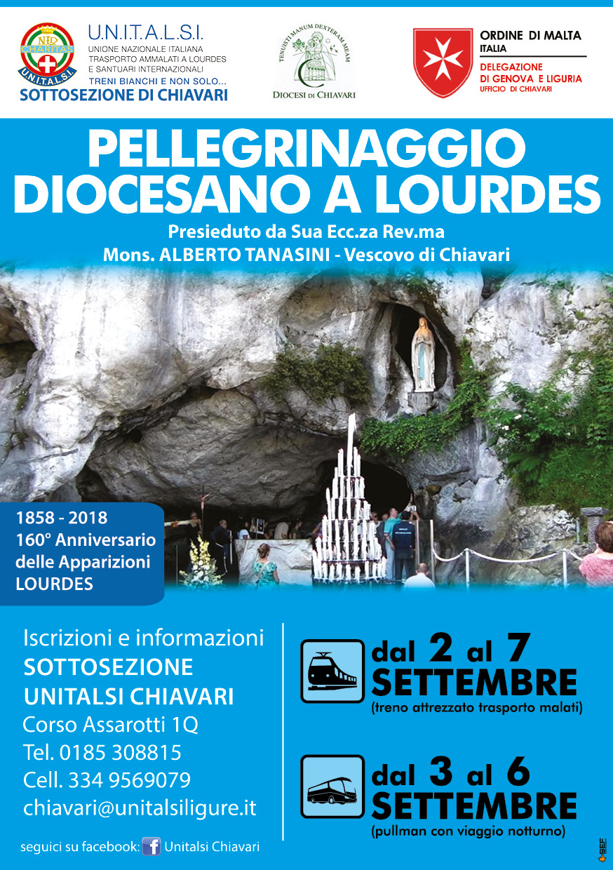 Pellegrinaggio Diocesano a Lourdes