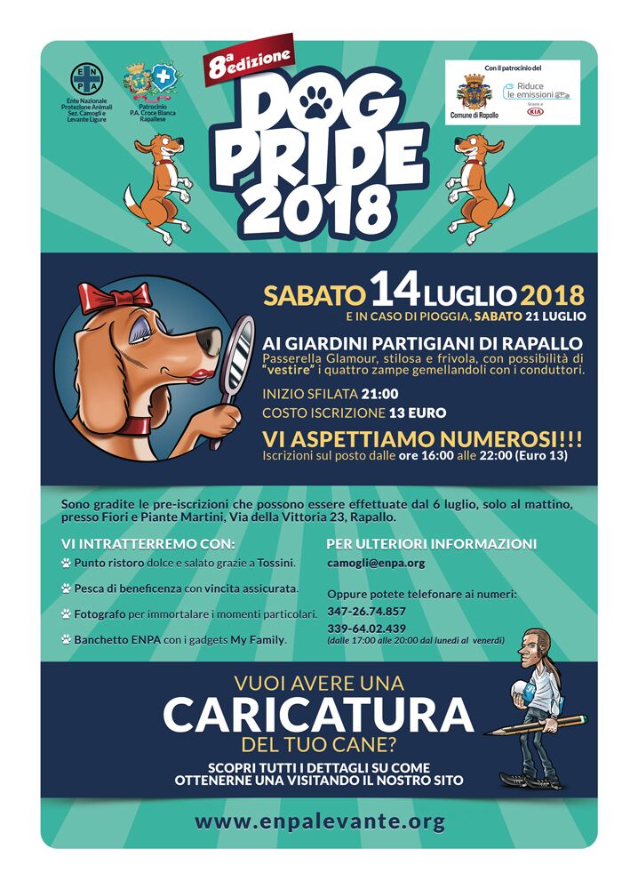 Il Dog Pride a Rapallo