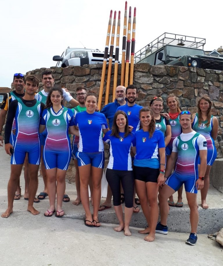 La squadra della Ficsf in Cornovaglia