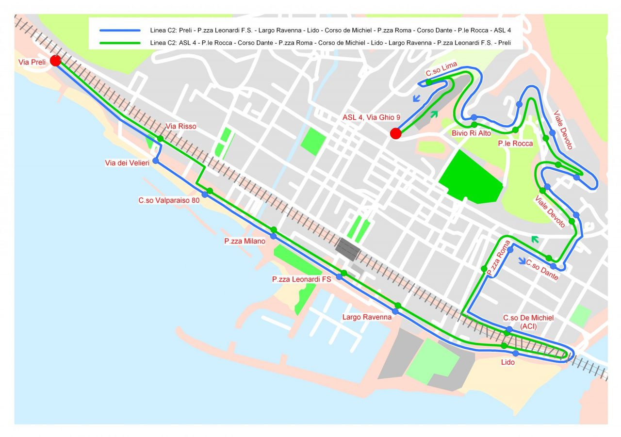 Free bus linea C2: un mese di servizio, i primi dati