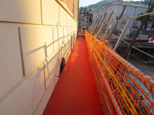 Una nuova passerella che collega piazza Garibaldi al lungomare