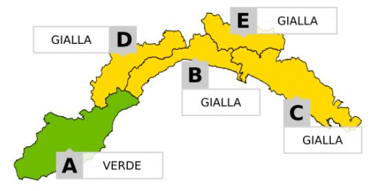 Temporali, allerta meteo prolungata ed ampliata