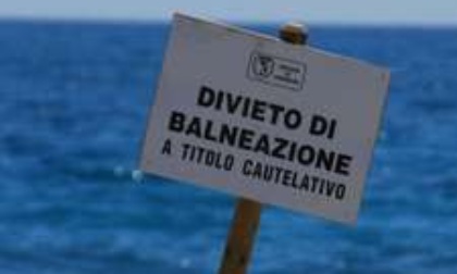 Chiavari, divieto di balneazione in zona "Ponente Rupinaro"