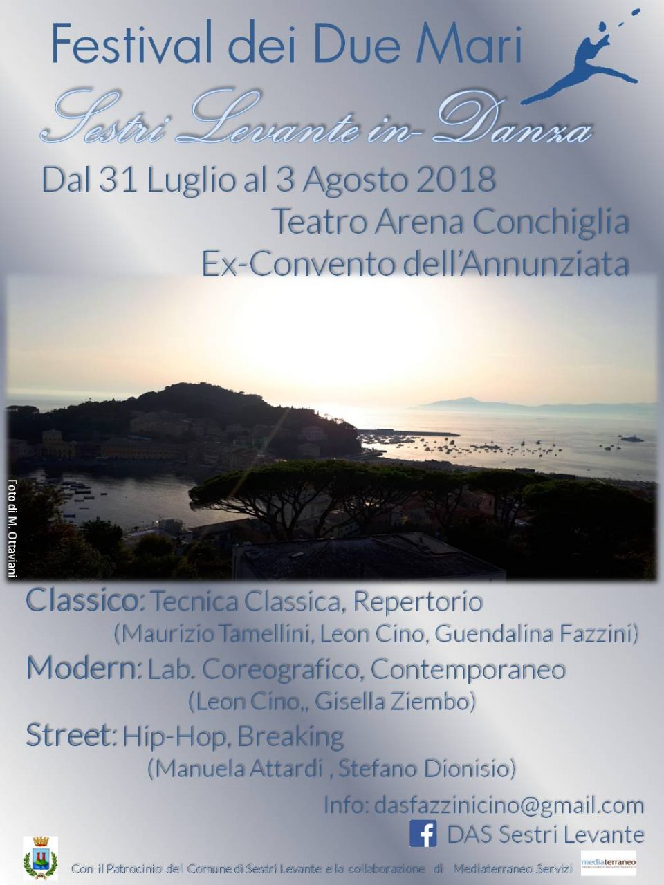 Arriva il Festival : “Sestri Levante in Danza 2018”