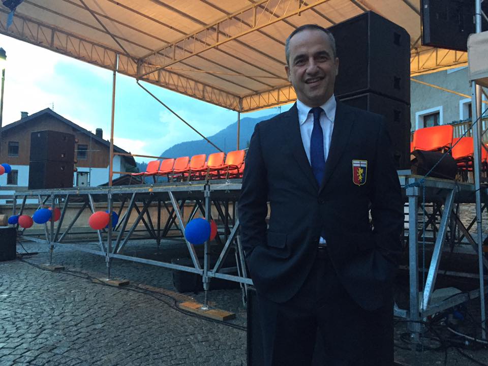 Andrea Carretti, “The Voice” del Genoa