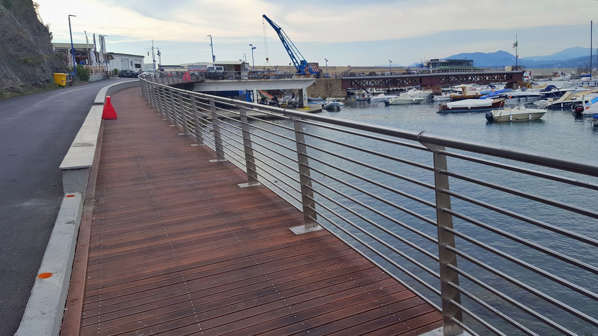 3.08.2018 Inaugurazione passerella porto 3