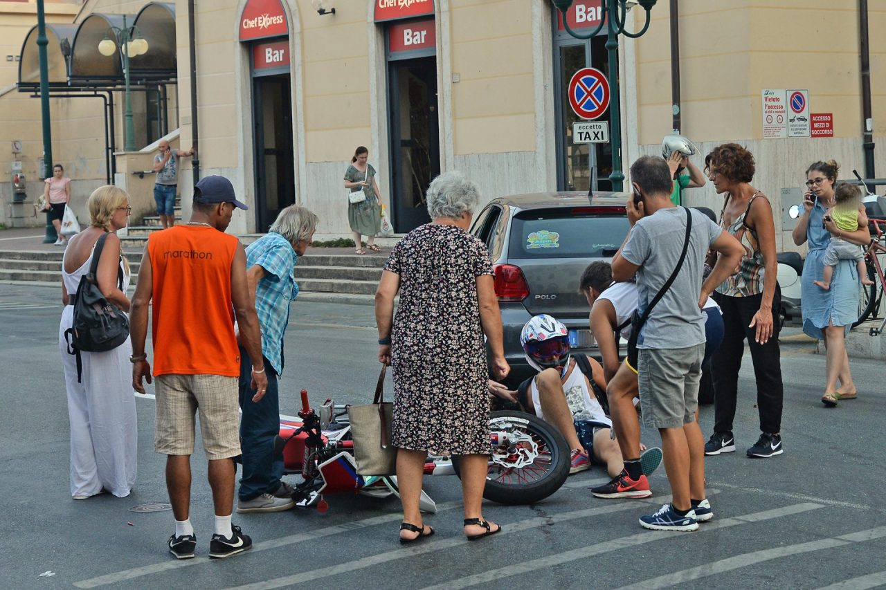 Chiavari, incidente ieri sera dalla stazione