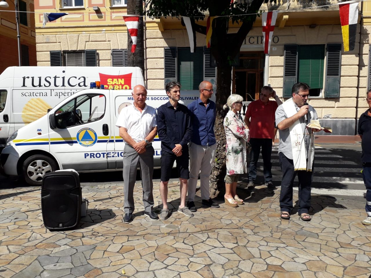 Inaugurato nuovo mezzo del Radio Club Levante