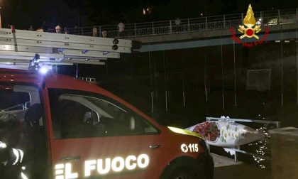 Schiuma sospetta nel torrente, intervengono i Vigili del Fuoco