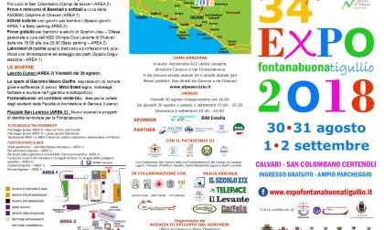 Tutto il programma della 34a edizione di Expo Fontanabuona Tigullio