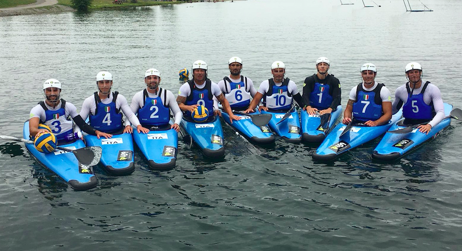 Mondiali di canoa polo in Canada, secondo posto per gli azzurri