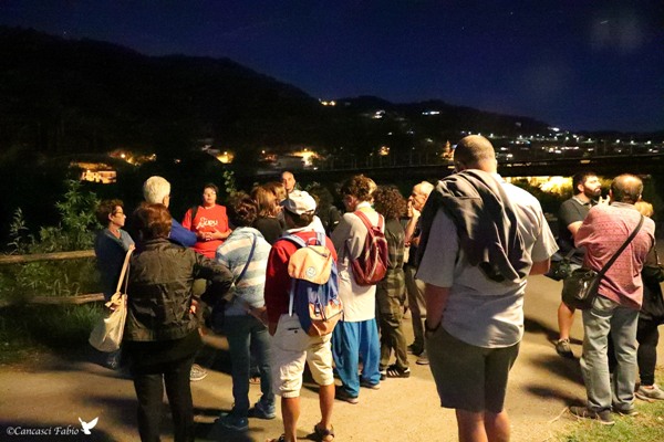 Escursione notturna sul lungo Entella, un successo