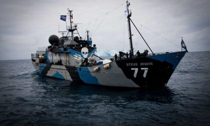 I "pirati" di Sea Shepherd a Rapallo