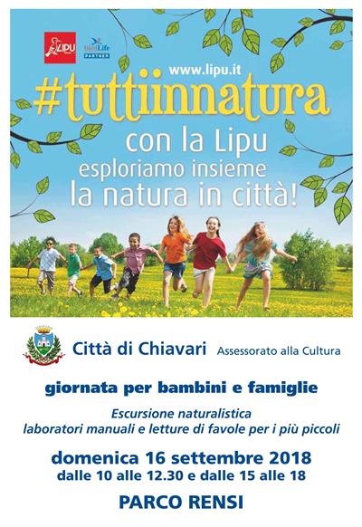 L’Oasi dell’Entella compie trent’anni, arriva Tuttiinnatura