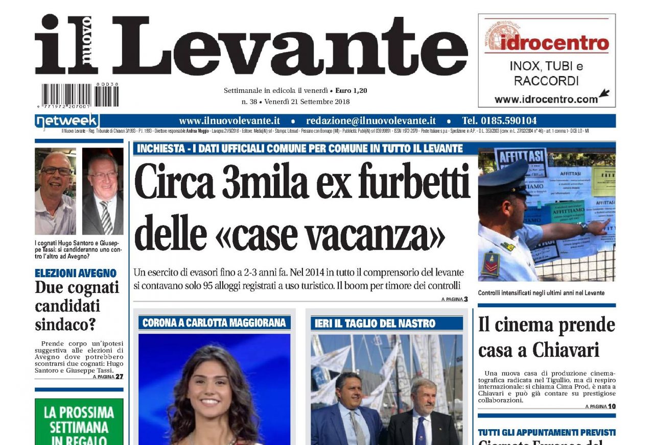 Inchieste, approfondimenti e interviste su Il Nuovo Levante da oggi in edicola