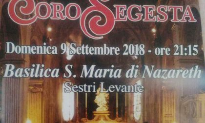 Sestri, domani sera il concerto del Coro Segesta