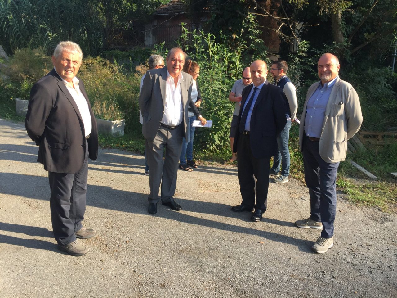 Aperto il cantiere per realizzazione marciapiede e nuovi alloggi ERS