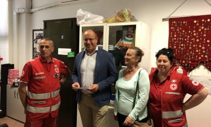 Questa mattina Di Capua in visita alla Croce Rossa di Chiavari