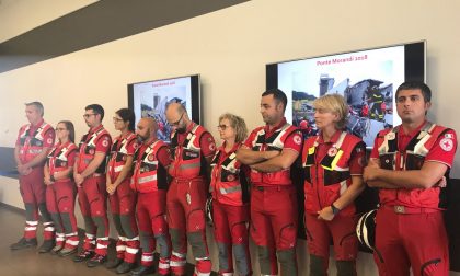 Premiati i volontari della Croce Rossa impegnati nel crollo del ponte Morandi