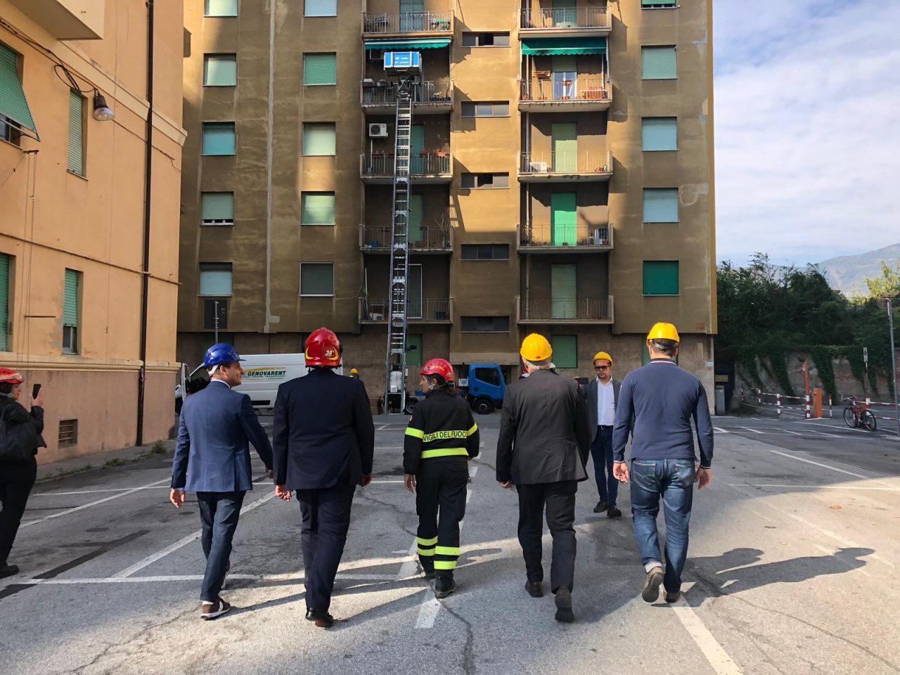 Ponte Morandi, rientro sfollati, Toti: «Chiusa fase di emergenza abitativa»
