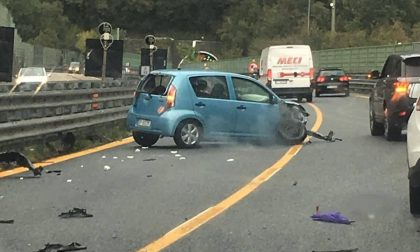 Incidente autostradale tra Rapallo e Chiavari