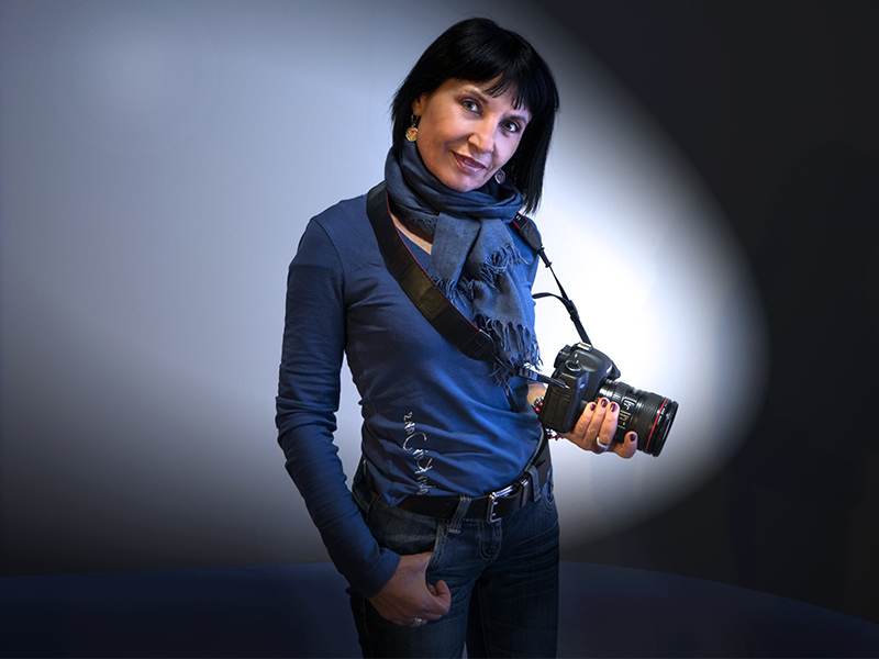 La grande fotografa Cristina Garzone oggi venerdì 26 ottobre a Chiavari