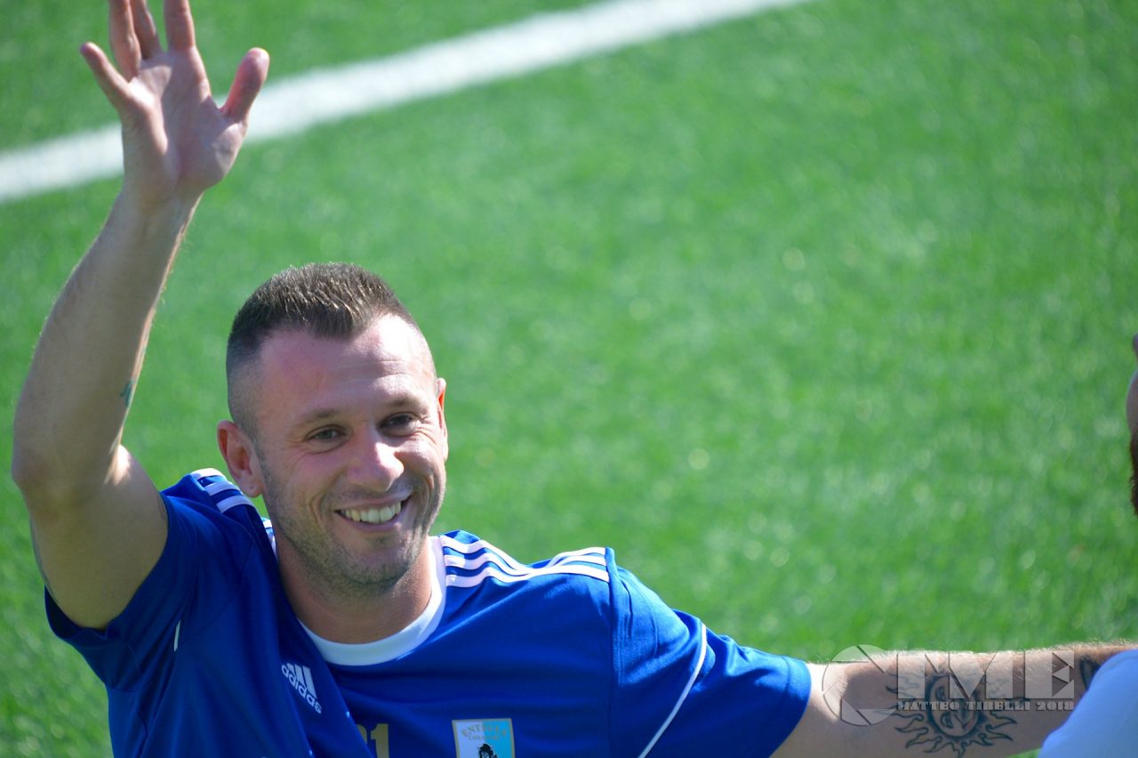 Cassano, niente Entella: «Mi ritiro dal calcio»