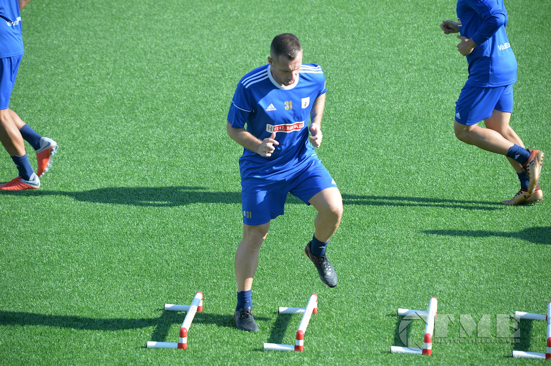 Primo allenamento Antonio Cassano Entella 17