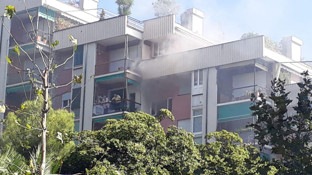 L’incendio a Chiavari? Colpa delle caldarroste