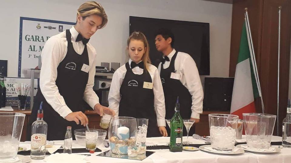 Gara a colpi di coctkail tra gli alunni della Scuola Alberghiera di Lavagna:  i vincitori