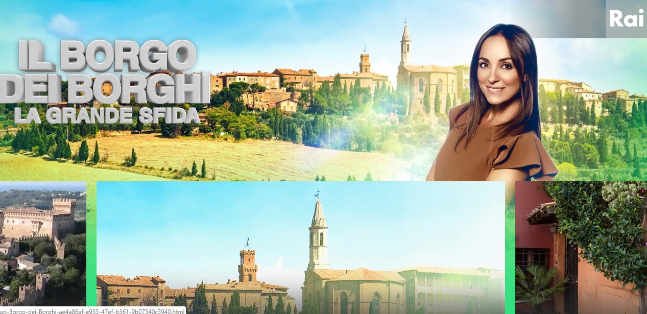 Moneglia alla trasmissione Il Borgo dei Borghi su Rai3