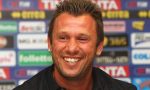 Cassano si allena con l'Entella