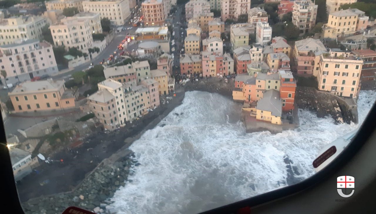 Maltempo, le immagini aeree del primo sopralluogo