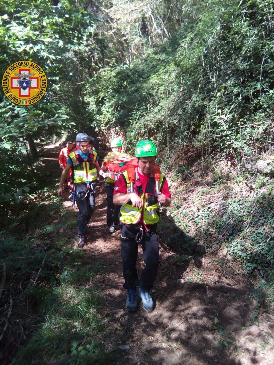 Nuovo intervento del Soccorso Alpino sul Monte di Portofino