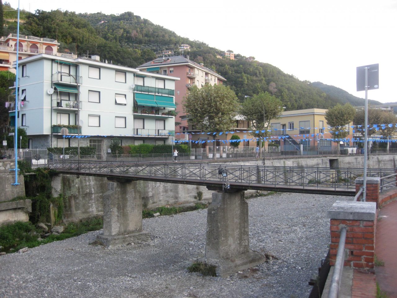 Ponte di ferro, a Recco si lavora per la riapertura entro la prima metà del 2019