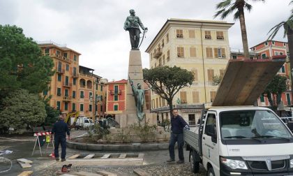 A Santa Margherita Ligure squadre di protezione civile al lavoro: "Grazie a tutti"