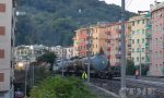 Treno deragliato a Rapallo, binario unico almeno sino a domani