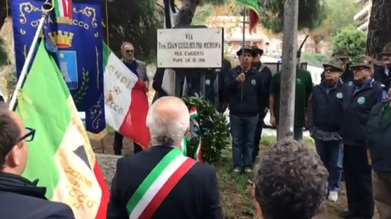 La città di Recco onora i suoi caduti in occasione del 4 novembre