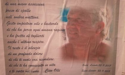 Manifesto per ricordare Antonio Olivieri ad un anno dalla morte