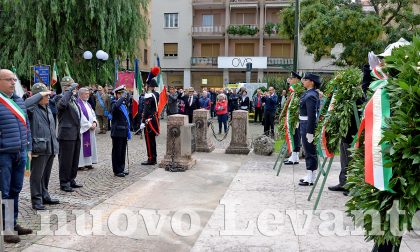 Le commemorazioni a Chiavari