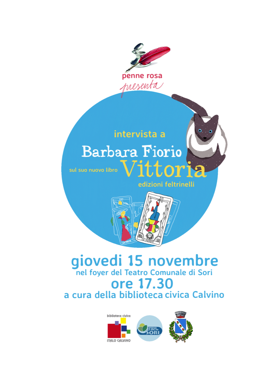 Barbara Fiorio al Festival Penne Rosa di Sori
