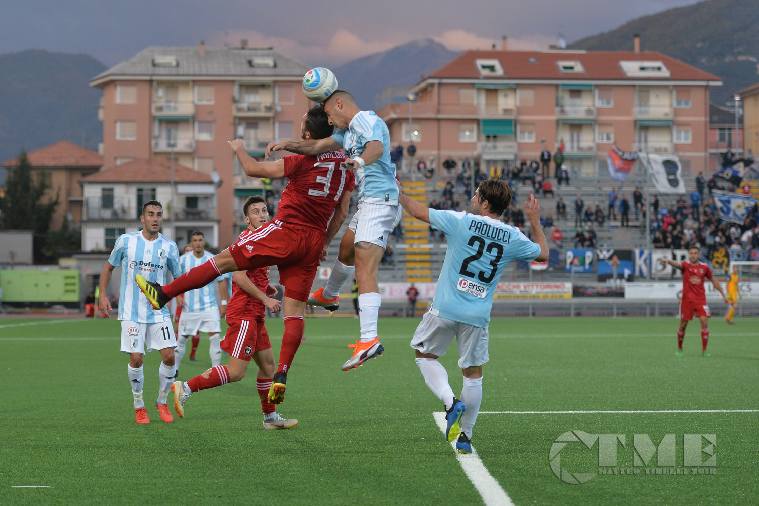 Entella - Pisa allo stadio Comunale di Chiavari 04/11/2018