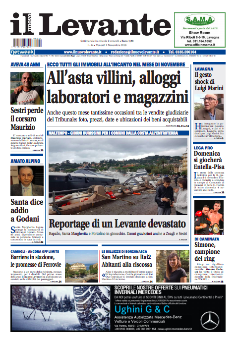 Inchieste, approfondimenti e interviste su Il Nuovo Levante da oggi in edicola
