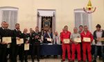 Santa Margherita, vigili del fuoco premiati dal consiglio comunale