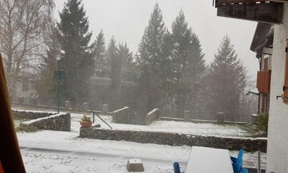 Meteo, è arrivata la prima neve in Val d'Aveto