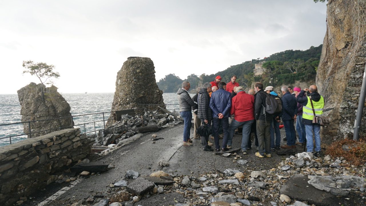 Strada per Paraggi e Portofino, partiti i lavori a Santa Margherita Ligure