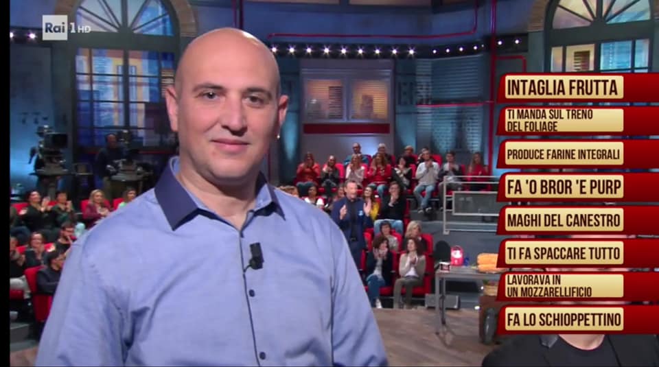 L’intagliatore di frutta e verdura  Mario Longhitano  a I Soliti Ignoti